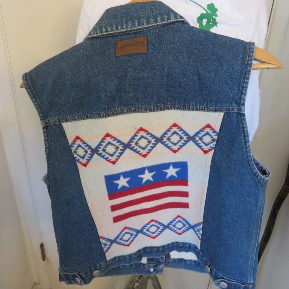 Pendleton Women's Size M Wool Lined Sleeveless De… - image 4